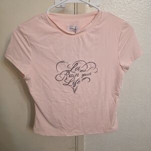 Pink Graphic Women's Top Outcast